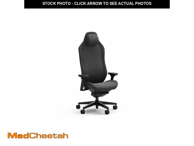 Lot 74-14614861 - Fractal Design Refine Fabric Dark Gaming Chair - Ergonomic Office Desk Chair Functionality with 4D A...