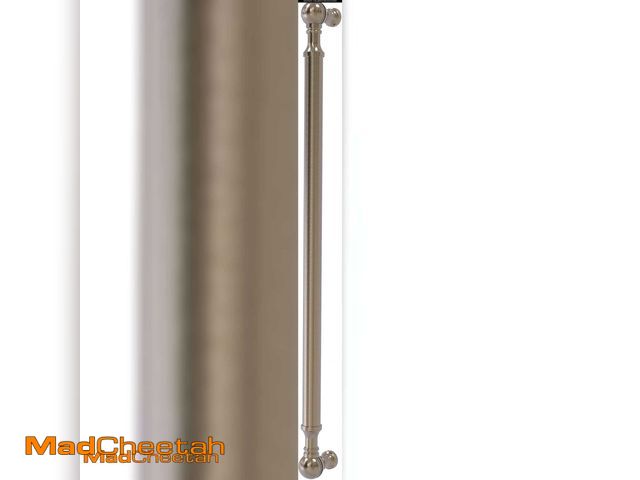 Lot 74-11561687 - Allied Brass P-3/18 18 Inch Beaded Refrigerator Appliance Pull, 18" x 3/4", Antique Pewter - UNUSED