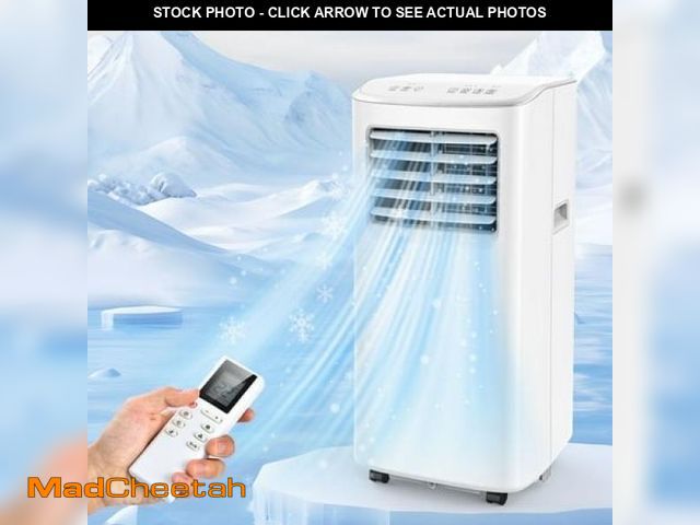 Lot 74-12378913 - Tolsprint Portable Air Conditioners 3 In1 Air Conditioner with Remote Control 5100 BTU (8500 BTU ASH...