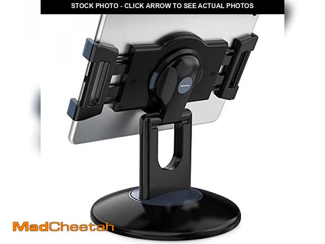Lot 74-11545887 - AboveTEK Retail Kiosk iPad Stand, 360degree Rotating Commercial POS Tablet Stand, Fits 6"-13" (Scree...