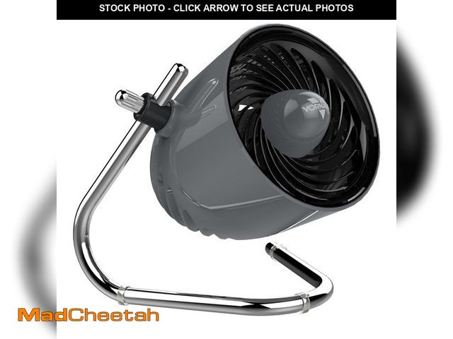 Lot 74-14559331 - Vornado 4 in. Pivot Personal Air Circulator Storm Gray - UNUSED