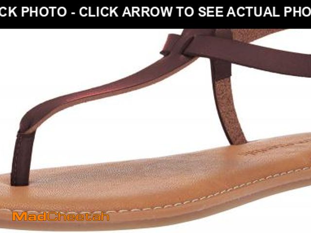 Lot 74-12435698 - Essentials Women's Casual Thong Sandal with Ankle Strap, Brown, 12 - USED