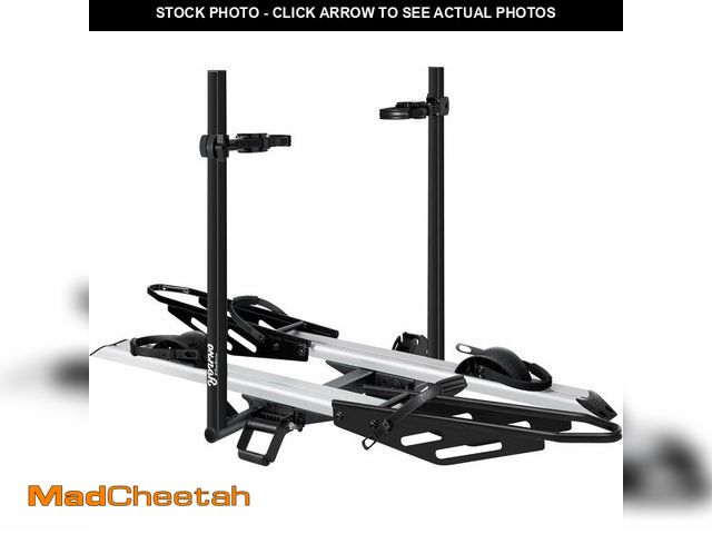 Lot 74-12569434 - Young Electric 200 lbs. Hitch Mount Bike Rack, fits Cars, SUVs, RVs, Trailers with 2 Inch Receiver -...