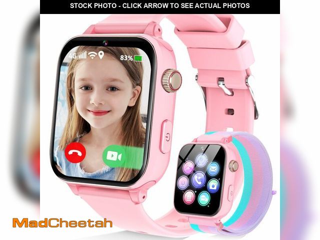 Lot 74-14143855 - 4G Kids Smart Watch Phone GPS, Smartwatch for Boys Girls Ages 4-12 Years with Video Call Chat Class ...
