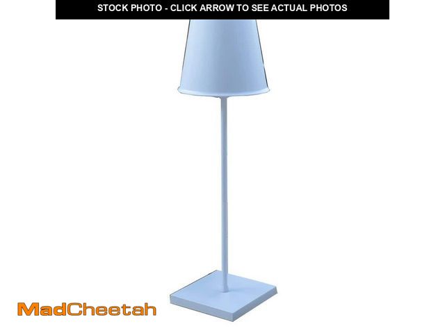 Lot 74-12676525 - Unbranded Rechargeable LED Table Touch Lamp- Dimmable and 3 CCT - White - UNUSED