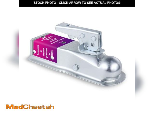 Lot 74-12697128 - 1-7/8" Straight Trailer Coupler, 2" Channel - 2000 lb Class I - for Towing RV, Boat, Camper(2000LBS ...