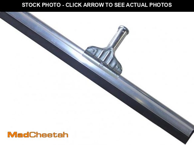 Lot 74-12053851 - Ettore 55036 Aluminum Heavy Duty Straight Floor Squeegee, 36-Inch - USED