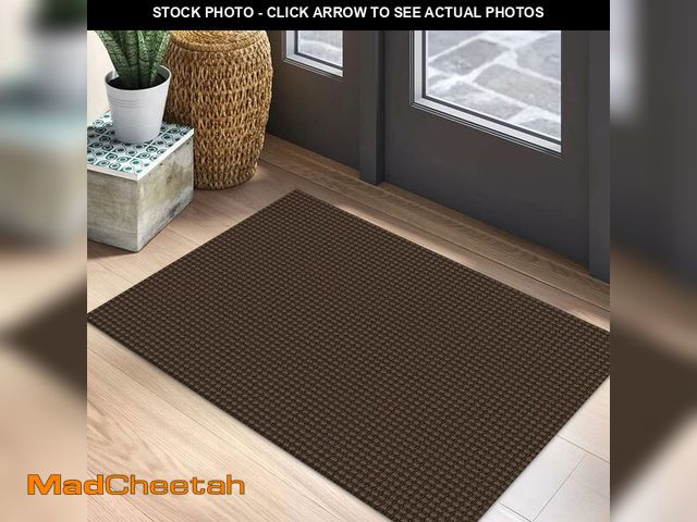 Lot 74-14082461 - EARTHALL Woven Area Rug 2x3 Ft Washable Rugs for Entryway Braided Non Slip Throw Rugs Door Mat Indoo...