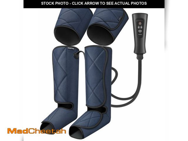 Lot 74-12705222 - RENPHO Compression Leg Massager, Air Compression Massager for Circulation Pain Relief, Effective for...