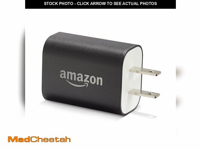 Lot 74-12599952 - 9W Official OEM USB Charger and Power Adapter for Fire Tablets, Kindle eReaders, and Echo Dot - UNUS...