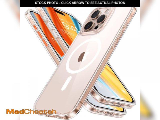 Lot 74-12314246 - TORRAS for iPhone 16 Pro Case Diamond Clear | Compatible with MagSafe, Military Grade Drop Protectio...
