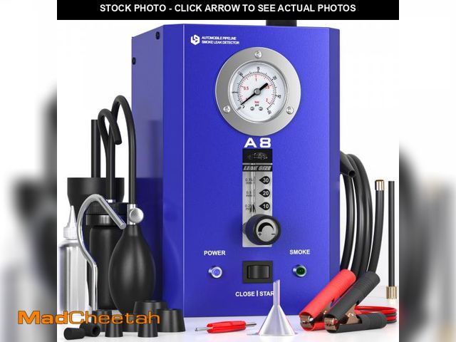 Lot 74-12053147 - VXSCAN Automotive Smoke Machine Leak Detector, EVAP Smoke Machine Leak Tester for All 12V DC Vehicle...