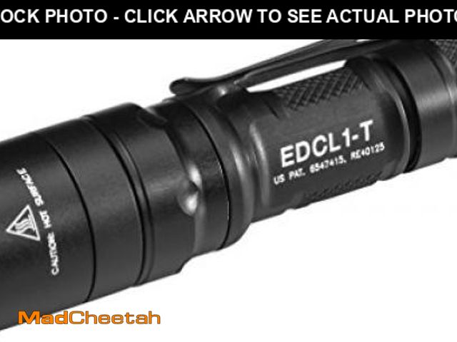 Lot 74-12332218 - SureFire Handhelds/Everyday Carry Light Edcl 1, Black - UNUSED