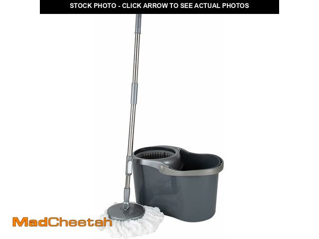 Lot 74-12544377 - Simplify Self Wringing Mop &amp; Bucket Set | 16 Liter | Extendable Handle | Gentle on Floors - UNUS...