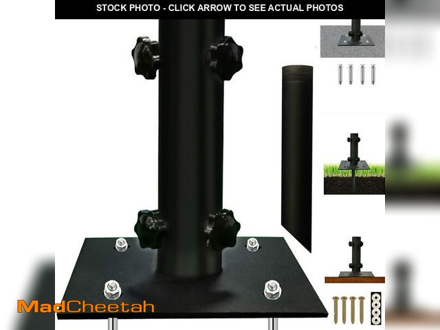 Lot 74-14331278 - Atsasaye Umbrella Base for ÃÂ¦1.2''-ÃÂ¦2.2'' Pole, Patio Umbrella Stand Outdoor - UNUSED