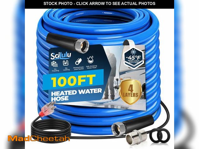 Lot 74-12596751 - Scilulu RV 100 FT Heated Water Hose ,-45 ,Antifreeze Drinking Garden Water Hose,Rv Accessories, Rv W...