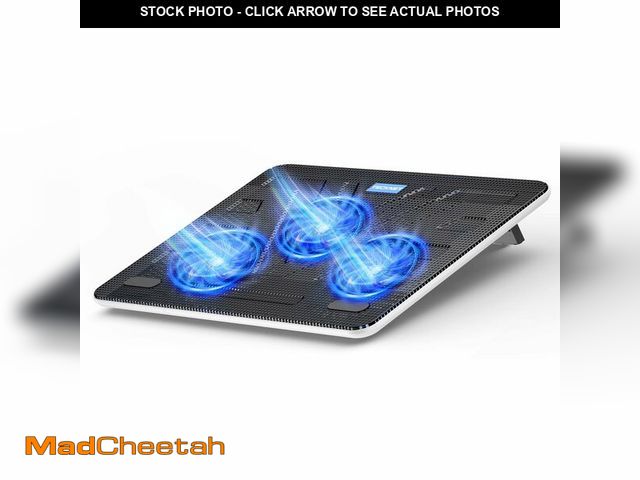 Lot 74-13630718 - TECKNET Laptop Cooling Pad, Portable Slim Quiet USB Powered Laptop Notebook Cooler Cooling Pad Stand...