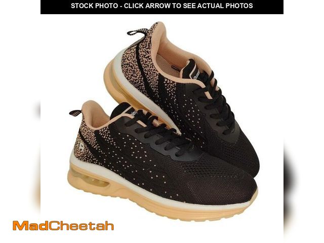 Lot 74-12453765 - GANNOU Women's Athletic Running Shoes Fashion Sport Gym Jogging Tennis Fitness Sneaker Peachblack 6....