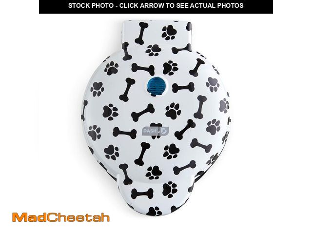 Lot 74-12710981 - DASH Dog Treat Maker, 8-Bones, Non-Stick, Homemade Dog Snacks with Pet Approved Recipes - White - UN...