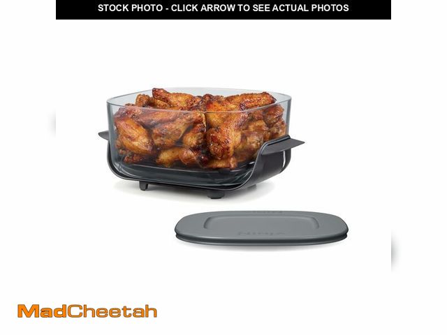 Lot 74-12457116 - Ninja 4 QT TempWare Glassware Container with Storage lid, Compatible Crispi Portable Cooking System,...