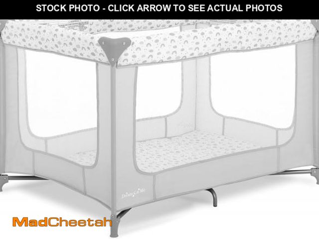Lot 74-12365912 - Dream On Me Zodiak Portable Playard in Cool Gray, Lightweight, Packable and Easy Setup Baby Playard,...
