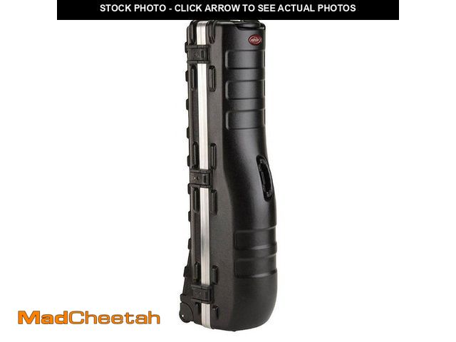 Lot 74-12794219 - SKB ATA Deluxe Standard Hard Plastic Storage Wheeled Golf Bag Travel Case - UNUSED