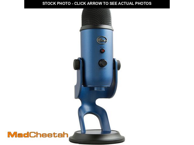 Lot 74-14358601 - Blue Yeti USB Microphone for PC, Mac, Gaming, Recording, Streaming, Podcasting, Plug and Play, Black...