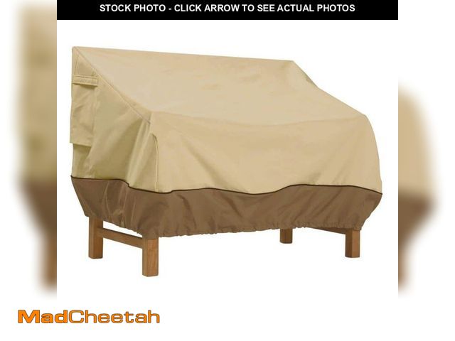 Lot 74-14467675 - Classic Accessories Veranda 60 in. Patio Bench Cover - UNUSED