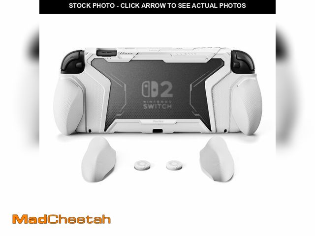 Lot 74-12704800 - PlayVital for Switch 2 Beyond-Grip Dockable Case, Interchangeable FPS/Omni Ergonomic Grips + Militar...