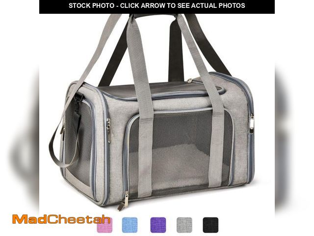 Lot 74-12437046 - Henkelion Cat Carriers Dog Carrier Pet Carrier For Small / Medium Cats Dogs Puppies (Up To 15lbs), T...