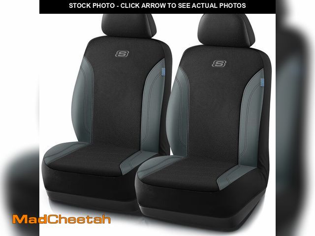 Lot 74-13548413 - Skechers Car Seat Covers, Work Leather Seat Covers 5-Times Stronger Built-in Webbing, Oxford Fabric ...