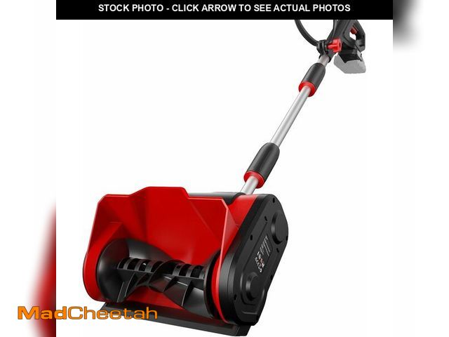 Lot 74-13709391 - Cordless Snow Shovel Compatible with Milwaukee 18V Battery, 12" Electric Snow Blower with 20FT Max T...