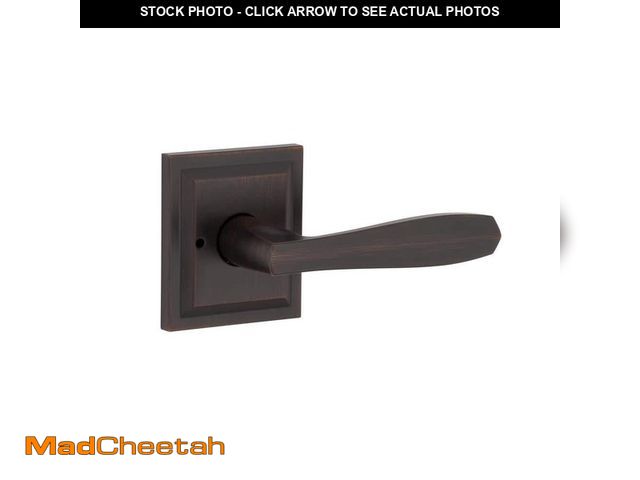 Lot 74-12558281 - Baldwin Torrey Venetian Bronze Low Profile Rose Bed/Bath Privacy Door Handle - UNUSED