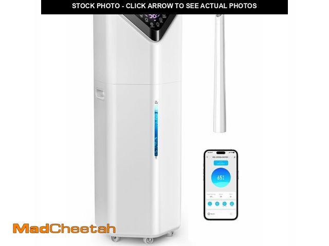 Lot 74-13563654 - AERZY 5Gal Smart Humidifier Large Room up to 2800ftÃÂ², 1000mL/h, APP &amp; Remote Control, 180ÃÂ°...