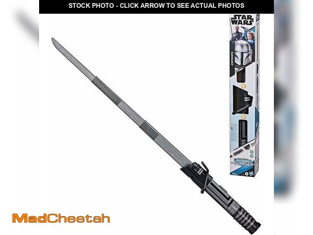 Lot 74-14349740 - STAR WARS Lightsaber Forge Darksaber Electronic Extendable Black Lightsaber Toy, Customizable Rolepl...