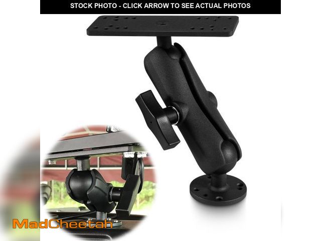 Lot 74-12432564 - Aluminum Fish Finder Gimbal Mount with 1.5" / C Size Ball for Garmin, Lowrance, Humminbird &amp; Mor...