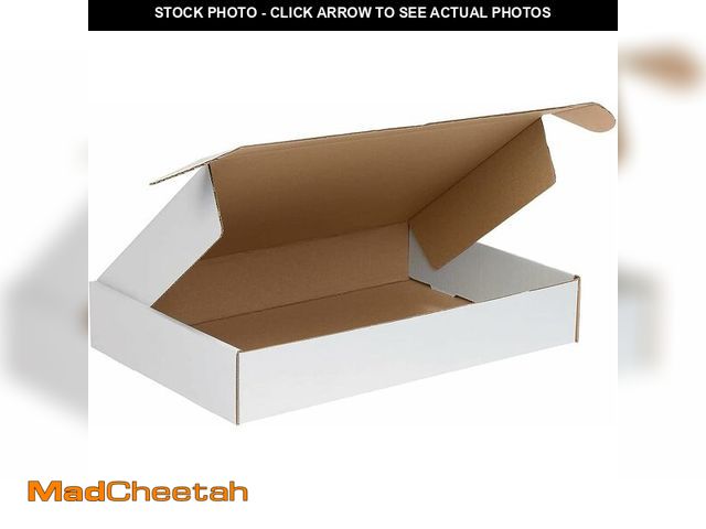 Lot 74-12695365 - AVIDITI Corrugated Mailing Mailer Boxes Small 18" x 12" x 3" (25 Pack) Cardboard Shipping Box for Pa...