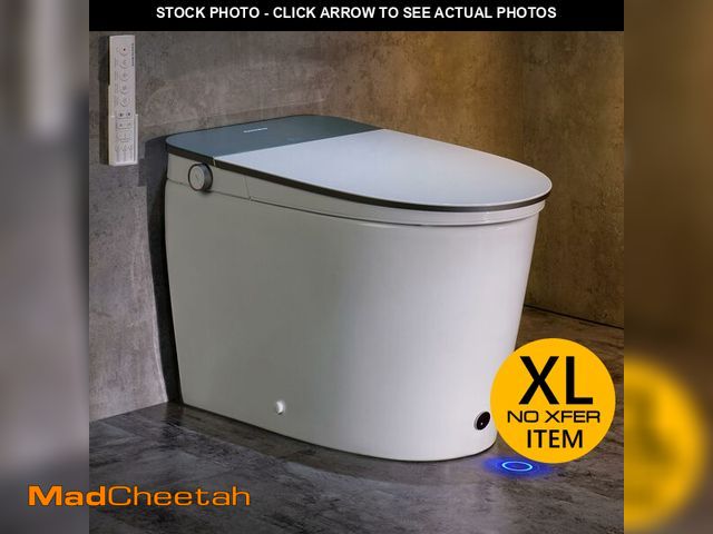 Lot 74-12569693 - Casta Diva Smart Toilet with Bidet Built in, Auto Open/Close Lid,1000g MaP Flush, Heated Seat &amp; ...