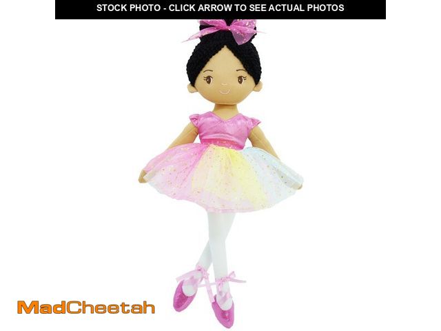 Lot 74-14210191 - June Garden 16" Ballerina Princess Stella - Stuffed Plush Soft Doll - Pink Outfit - Gift for Toddler...