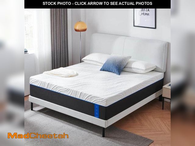 Lot 74-12340311 - 12 in. Medium Memory Foam Tight Top King Mattress, Comfort and Supportive Bed-in-a-Box Mattress - UN...