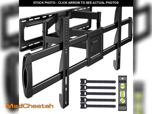 Lot 74-12834384 - PERLESMITH Full Motion TV Mount Fits 42-98in with Swivel, Tilt, Articulating &amp; Extend Max 800x40...