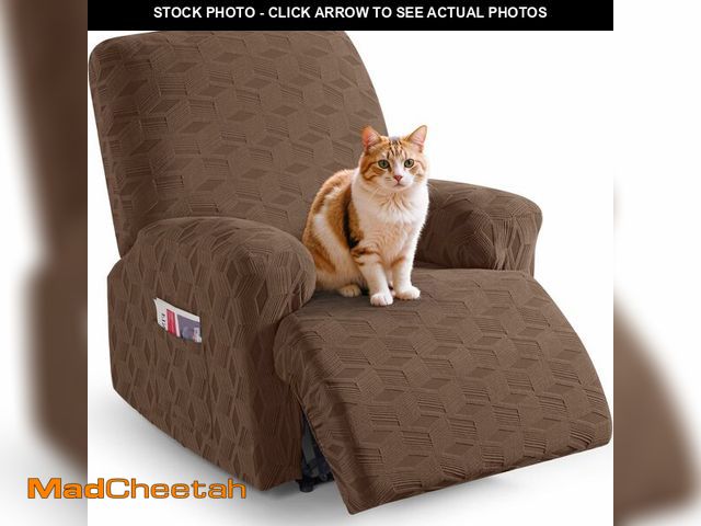 Lot 74-13549006 - TAOCOCO Oversized Recliner Cover Stretch Recliner Chair Covers, Jacquard Reclining Chair Cover, Furn...