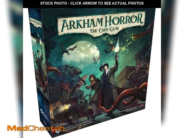 Lot 74-12838589 - Asmodee Arkham Horror The Card Game Revised Core Set - Investigate Mysteries in a Lovecraftian Coope...