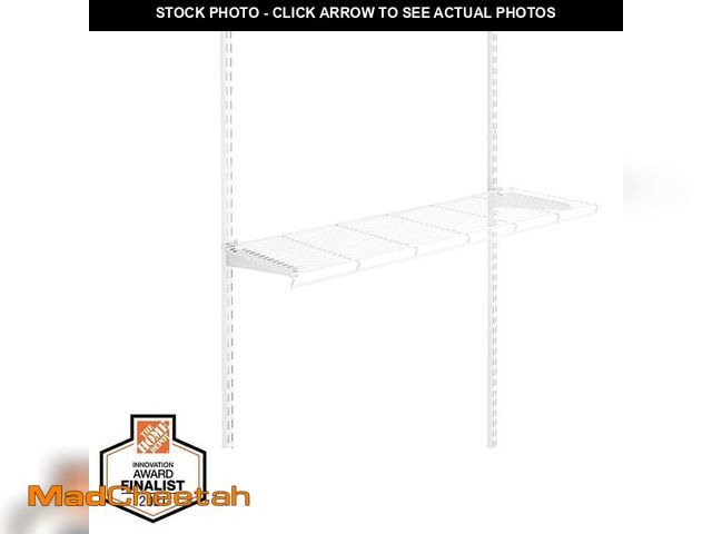 Lot 74-13049423 - Everbilt 3 ft. Adjustable Bookshelf Kit - UNUSED