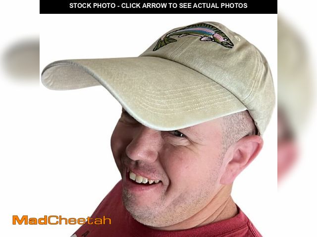 Lot 74-12713797 - Knupp Co. Smalls Sandlot Hat Replica Ã¢â¬â 6 Inch Extra Long Brim Baseball Cap with Fish Logo | S...