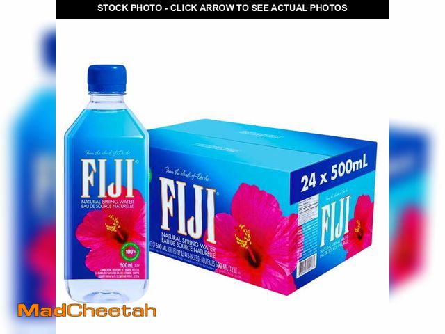 Lot 74-13659284 - FIJI Water Artesian Water, 500mL Bottles (Pack of 24) BEST BEFORE 05 JAN  2027 - UNUSED