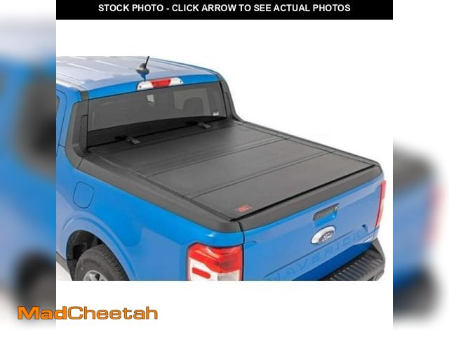 Lot 74-12445735 - Rough Country Hard Flip up Bed Cover for 2022-2025 Ford Maverick | 4 6- 49254500 - UNUSED