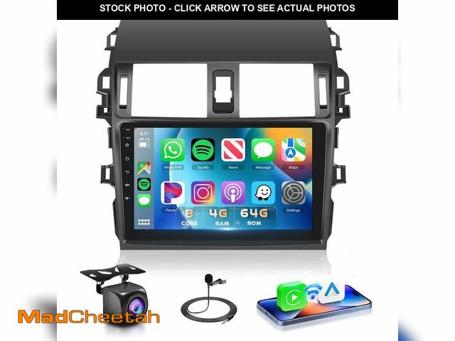 Lot 74-12496470 - Ã£â¬Â8Core 4G 64GÃ£â¬â Car Stereo for Toyota Corolla 2009-2013 Radio with 9inch 1280X720P IPS T...