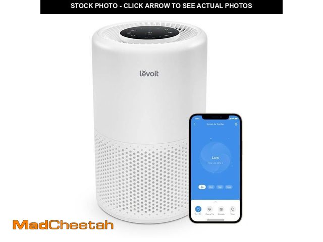 Lot 74-14467145 - LEVOIT PlasmaPro 200S-P (Coverage 250 sq.ft.) Activated Carbon Original Filter Small Room Air Purifi...
