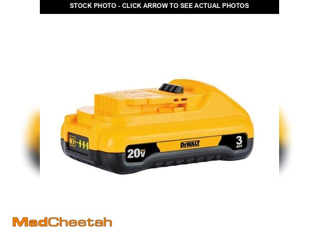 Lot 74-12464919 - DEWALT 20V MAX  Lithium-Ion 3.0Ah Battery - UNUSED